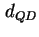 $ d_{QD}$