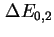 $ \Delta E_{0,2}$