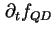 $\displaystyle \partial_t f_{QD}$